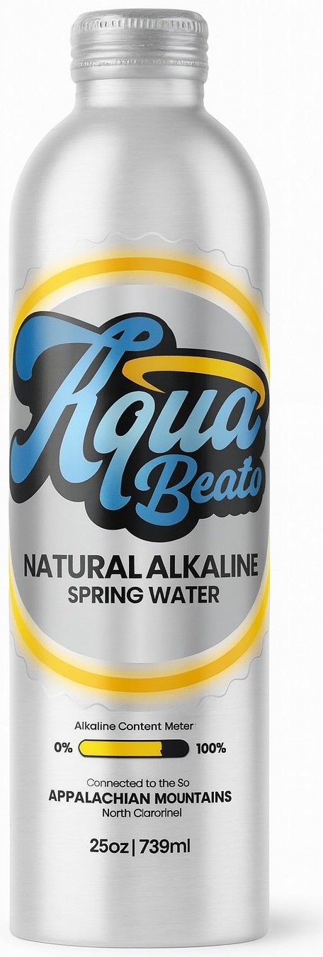 Acqua Beato silver can